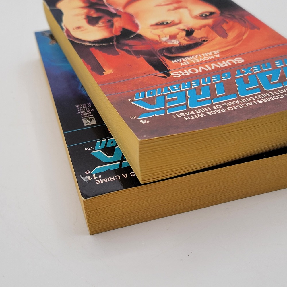 Lorrah & Sharee Star Trek The Next Generation Paperback‎ Set #4 #11 Good - Picture 6 of 10
